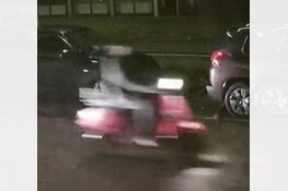 Gezocht: Wie is deze scooterrijder?