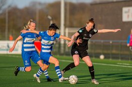 Vrouwen PEC Zwolle en SC Heerenveen delen de punten