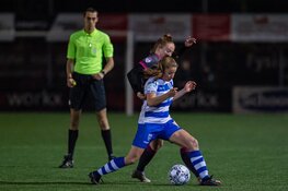 PEC Zwolle vrouwen na rust langs SC Heerenveen