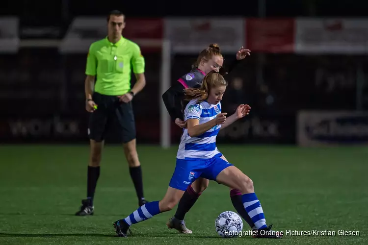 PEC Zwolle vrouwen na rust langs SC Heerenveen
