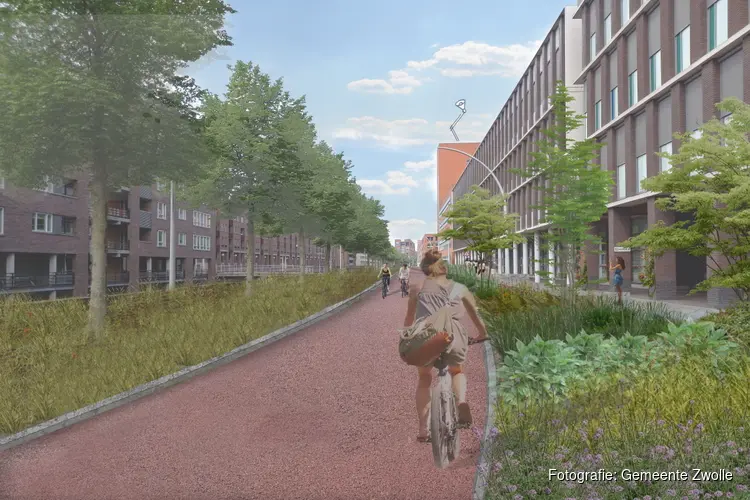 Koggepark als groene verbinder en rustpunt in de Spoorzone