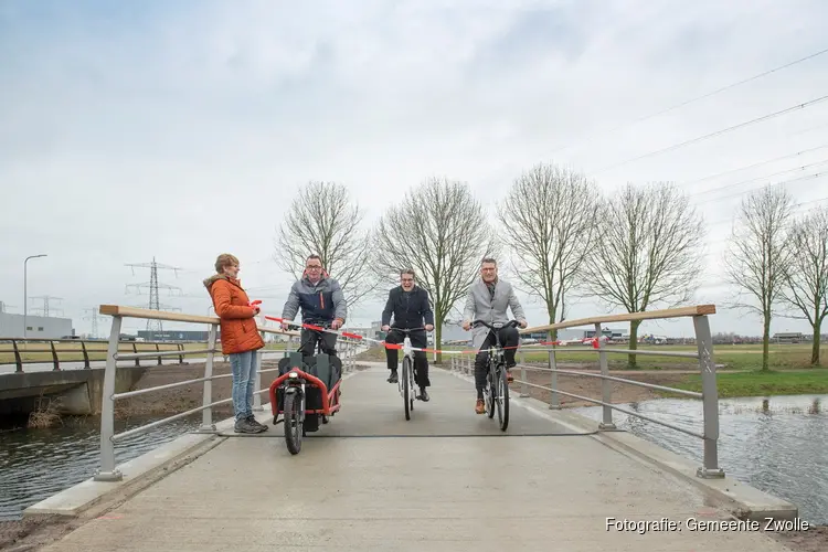 Unieke circulaire fietsverbinding op Hessenpoort aangelegd