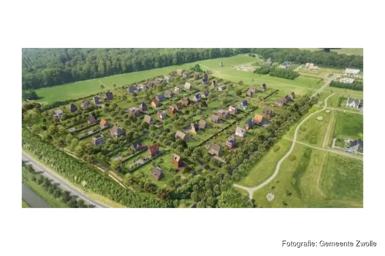 Gemeente Zwolle verkoopt laatste zeventien nieuwbouwkavels Oude Mars