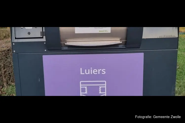 Zeven extra containers voor luiers en incontinentiemateriaal