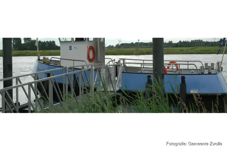 &#39;t Kleine Veer nog niet in de vaart wegens hoog water