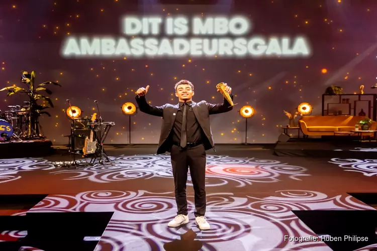Cibap student Quillian Blom is de nieuwe Landelijk Ambassadeur mbo 2023