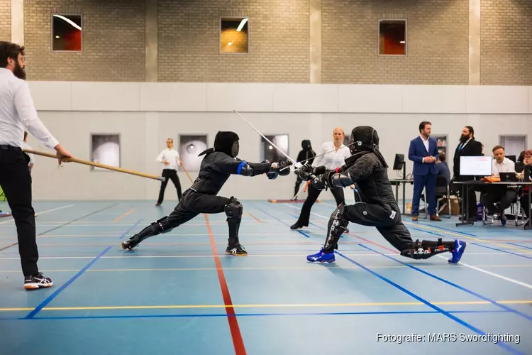 Blessure stuit Zwolse stunt op NK Zwaardvechten