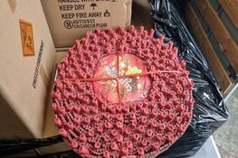 2100 kilo vuurwerk aangetroffen