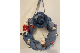Workshop: Kransen maken van jeans en andere stoffen