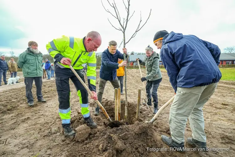 Viering Boomfeestdag en aanleg fruitboomgaard in Zwolle