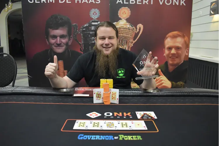 Sebastiaan Haverkate uit Zwolle kwalificeert zich voor finale ONK Poker!