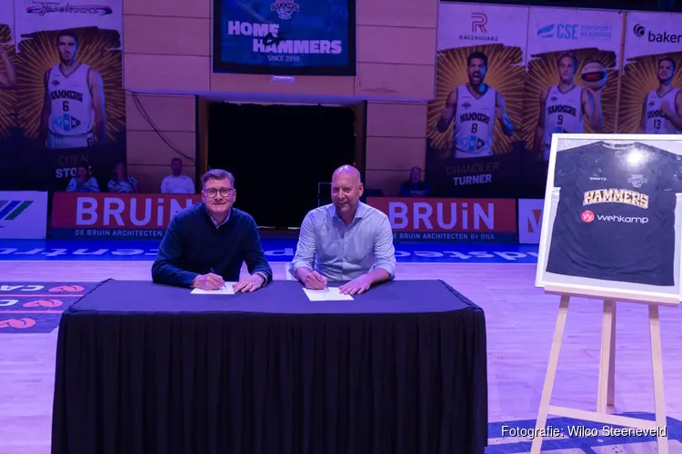 Wehkamp en Landstede Hammers vinden elkaar in langdurige sponsordeal