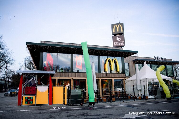 McDonald’s Zwolle - de Lichtmis geopend aan de A28