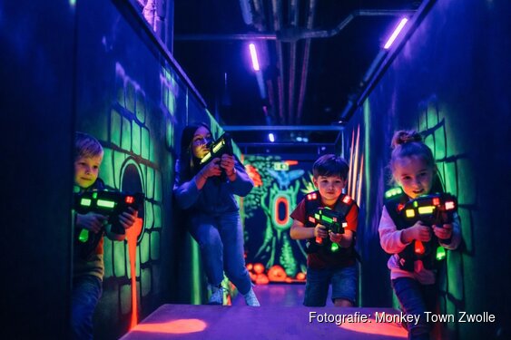 Open Zwolse Kampioenschap Lasergame bij Monkey Town Zwolle