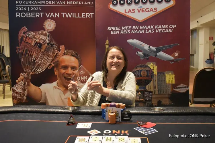 Peggy Volp uit Zwolle kwalificeert zich voor finale ONK Poker in Nijeveen!