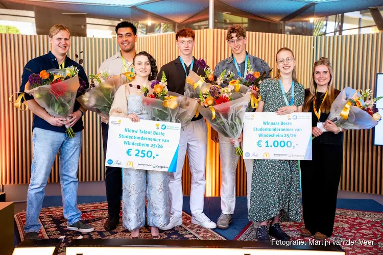 Joëlle Doorn uitgeroepen tot 'Beste Studentondernemer van Windesheim 2026'