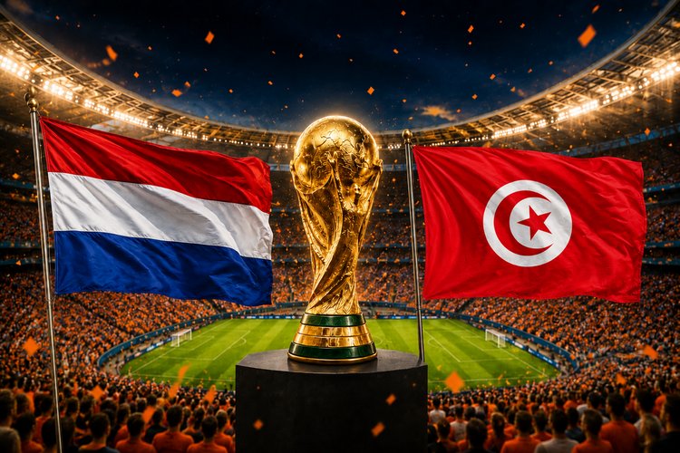 Oranje klopt Tunesië en treft nu Marokko