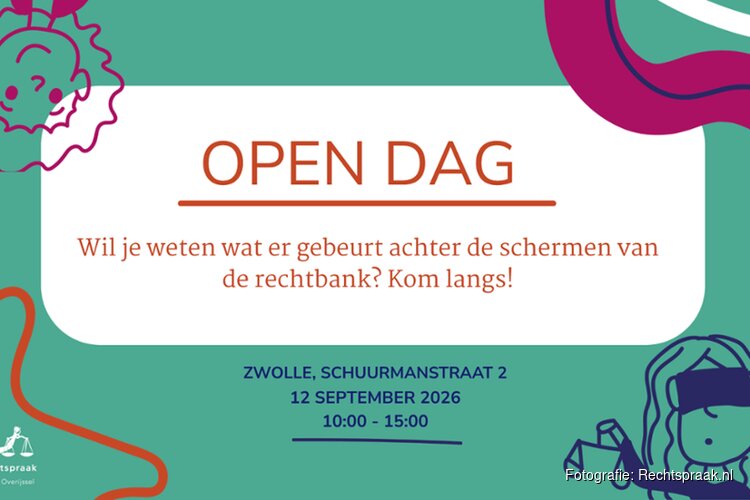 Open dag rechtbank in Zwolle: ontdek op 12 september hoe het recht werkt