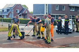 Drie personen naar ziekenhuis na harde botsing in Wezep