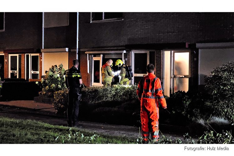 Woningen ontruimd na flinke gaslucht in leegstaande woning in Oldebroek