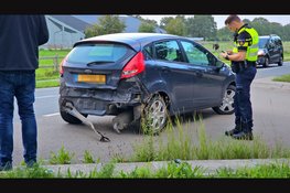 Kopstaartbotsing op Eperweg op ’t Harde, één passagier nagekeken