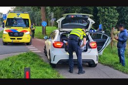 Kopstaartbotsing op Eperweg in ’t Harde, één passagier nagekeken