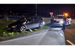 Bestuurder uit Oldebroek blaast 1140 µg/l na ongeval op N309 in Elburg