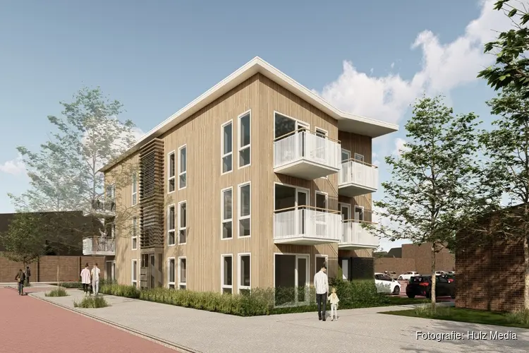 Jongeren uit Oldebroek krijgen voorrang bij vijf nieuwbouwappartementen in Wezep